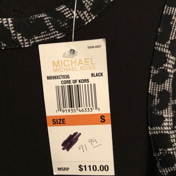 MICHAEL KORS CLASSY FITTED DRESS.A BEAUTIFUL STAPLE to a WOMANS CLOSET.NEW W/TAG - Picture 5 of 6